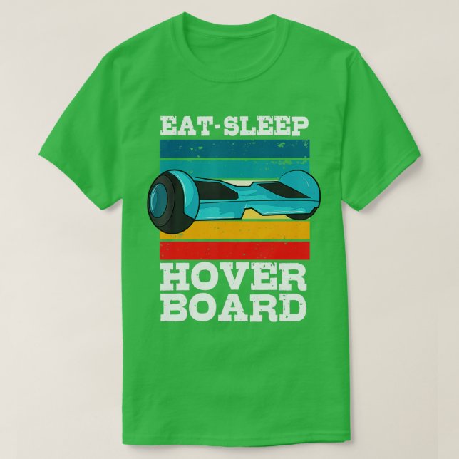 T-shirt Hoverboard thème cadeau pour les garçons Funny Bir (Design devant)