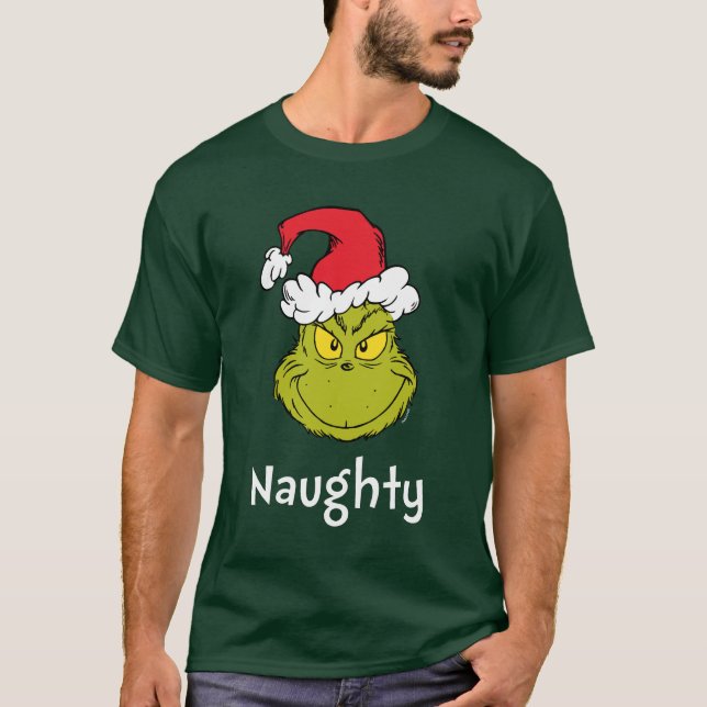T-shirt How the Grinch Stole Christmas | Naughty Grinch (Devant)