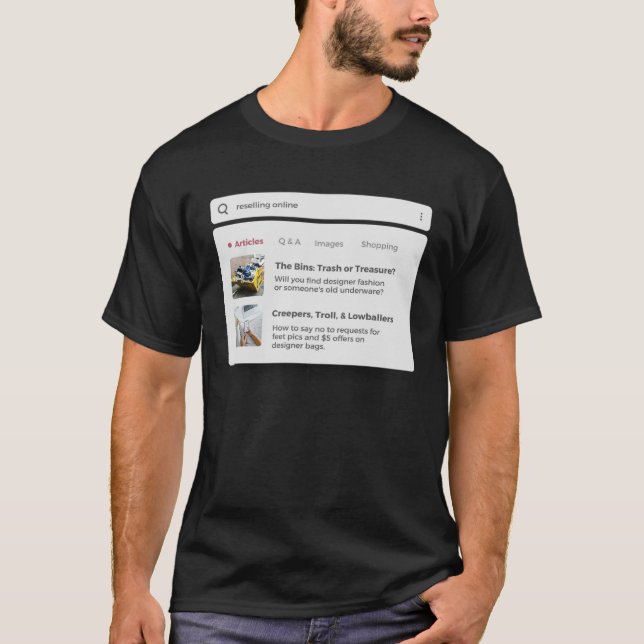 T-shirt How To Make Money As A Reseller (Devant)