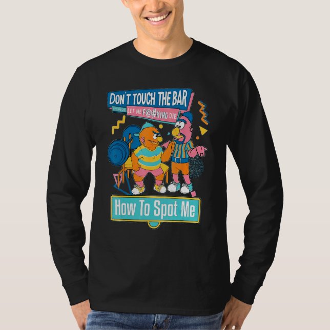 T-shirt How To Spot Me Gym Weightlifting Bodybuilding Fitn (Devant)