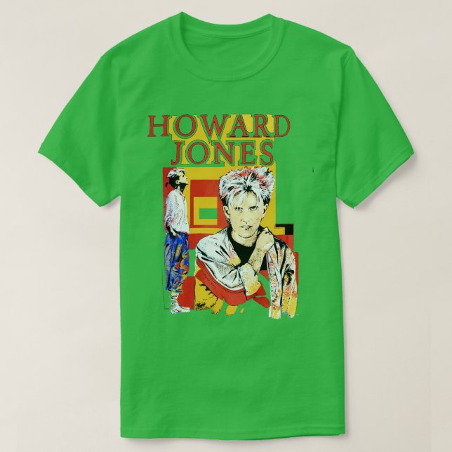T-shirt HOWARD JONES Vintage 80s (Design devant)