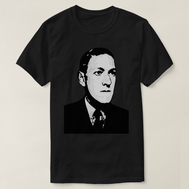 T-shirt Howard Philips Lovecraft (Design devant)