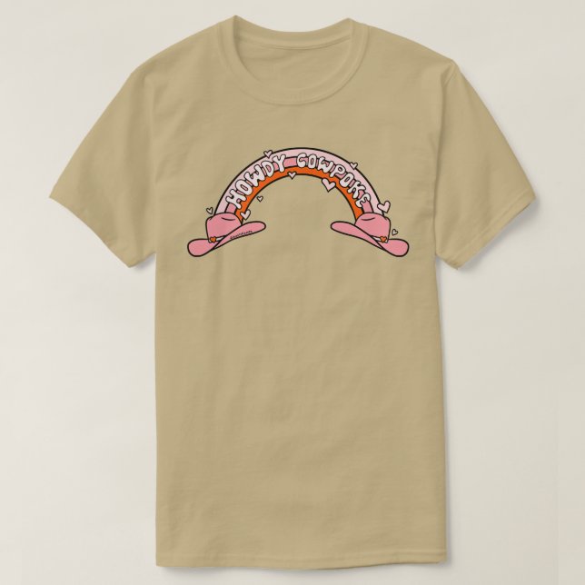 T-shirt Howdy Cowgirl (Design devant)