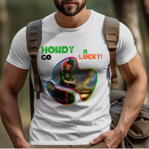 T-shirt Howdy Go Lucky ! - La chasse au trésor de Leprecha