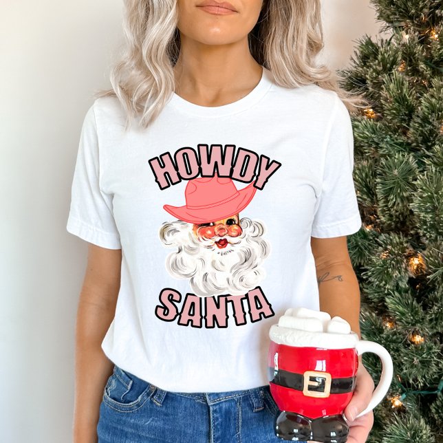 T-shirt Howdy Père Noël Holiday Christmas (Créateur téléchargé)