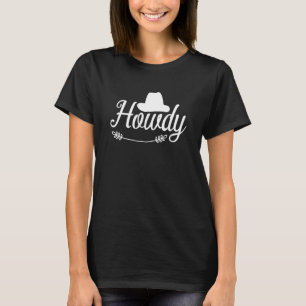T-shirt Howdy Rodeo Western Country Southern Cowgirl 1