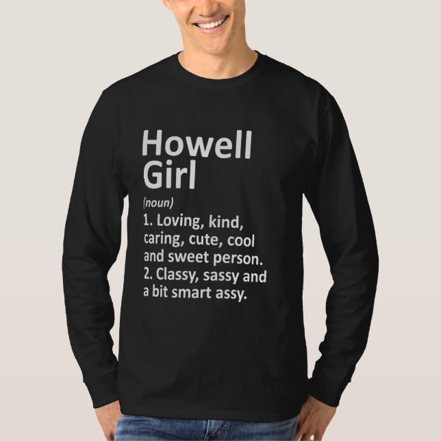 T-shirt HOWELGIRL MI MICHIGAN Funny City Accueil Racines C (Devant)