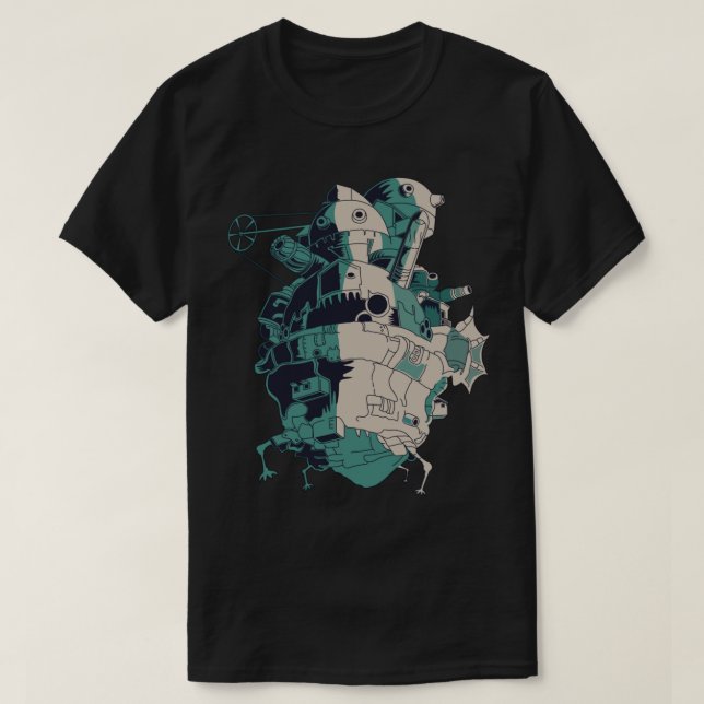 T-shirt Howl_s Moving Castle (Design devant)