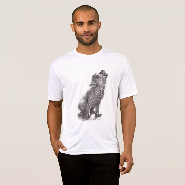 T-shirt Howling Wolf (Devant entier)
