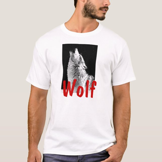 T-shirt Howling Wolf (Devant)