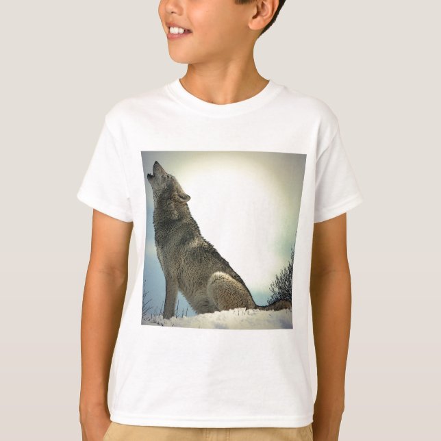 T-shirt Howling Wolf (Devant)