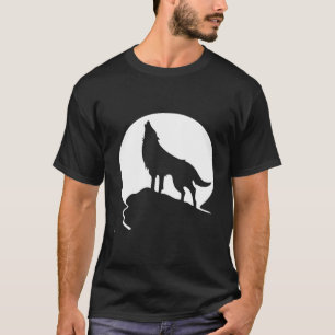 T-shirt Howling Wolf
