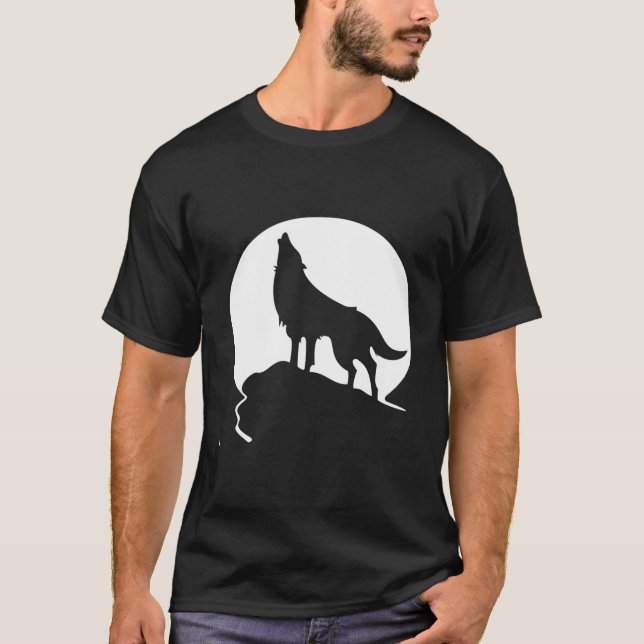 T-shirt Howling Wolf (Devant)