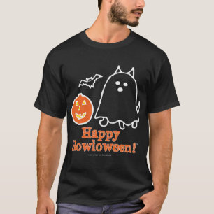 T-shirt Howloween heureux (fantôme)