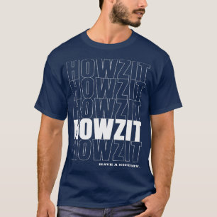 T-shirt Howzit Hawaii Pidgin Hawaii Slang T