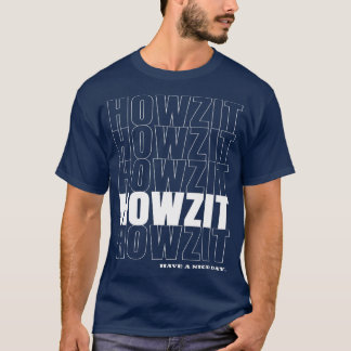 T-shirt Howzit Hawaii Pidgin Hawaii Slang T