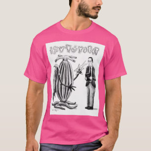 T-shirt Hp Lovecraft Et Aîné Chose Baseball Sleeve