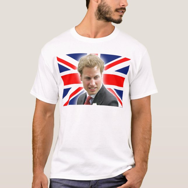 T-shirt HRH Duke de Cambridge - Stunning ! (Devant)