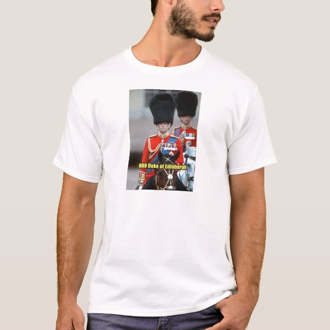 T-shirt HRH Duke d'Édimbourg (Devant)