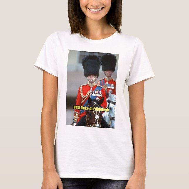 T-shirt HRH Duke d'Édimbourg (Devant)