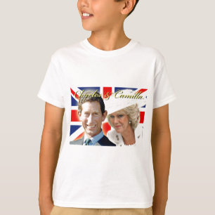 T-shirt HRH Prince Charles et HRH Duchess of Cornwall