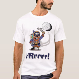 T-shirt HRrrrr ! Pirate et boule graphiques de la pièce en