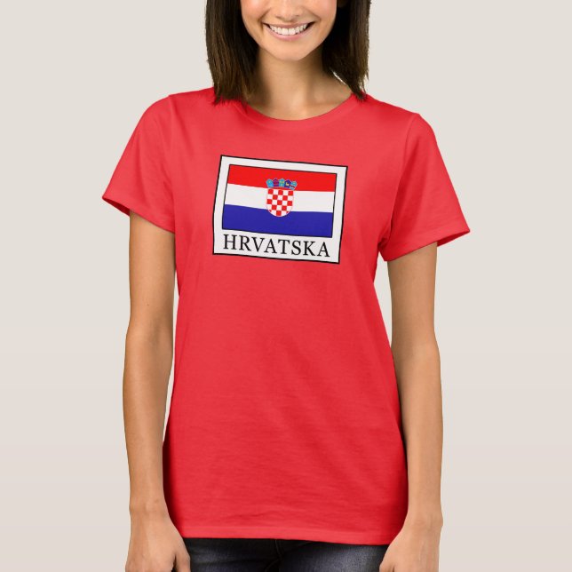 T-shirt Hrvatska (Devant)
