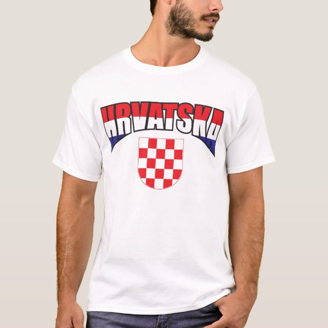 T-shirt - Hrvatska (Devant)