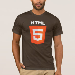 T-shirt HTML5 (brun)