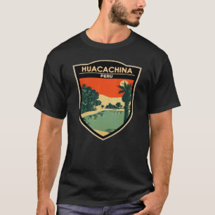 T-shirt Huacachina Pérou Travel Art Vintage