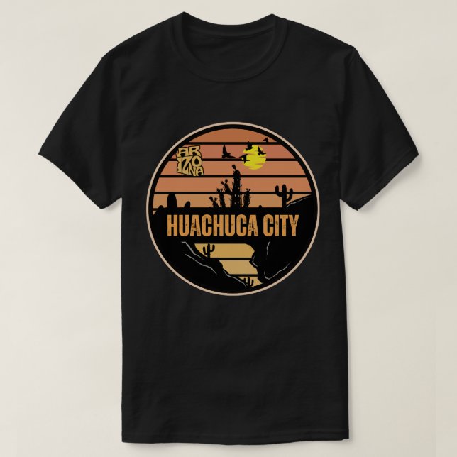 T-shirt Huachuca City, Arizona (Design devant)