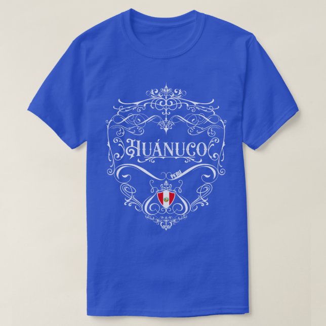 T-shirt Huanuco design Vintage 1 (Design devant)