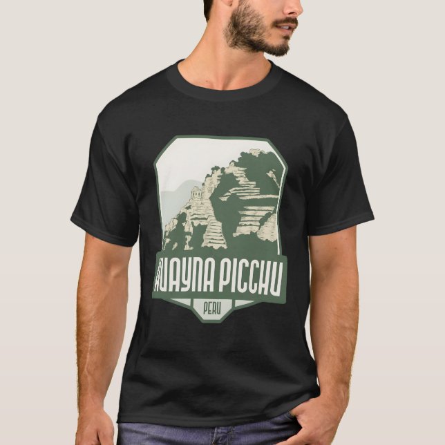 T-shirt Huayna Picchu � Pérou (Devant)