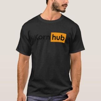 T-shirt Hub de Korn X Kornhub Born4korn Né pour les amoure