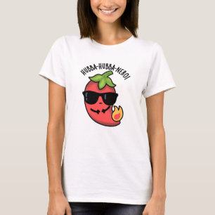 T-shirt Hubba-hubba-nero Funny Habanero Pun