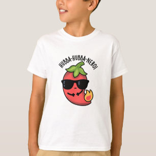 T-shirt Hubba-hubba-nero Funny Habanero Pun