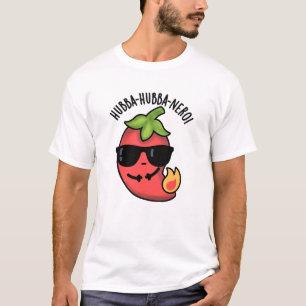 T-shirt Hubba-hubba-nero Funny Habanero Pun