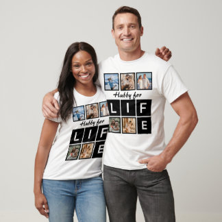 T-shirt Hubby moderne pour la vie 5 Collage photo