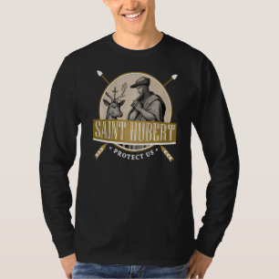 T-shirt Hubert Hubertus Patron Catholique Saint des Chasse