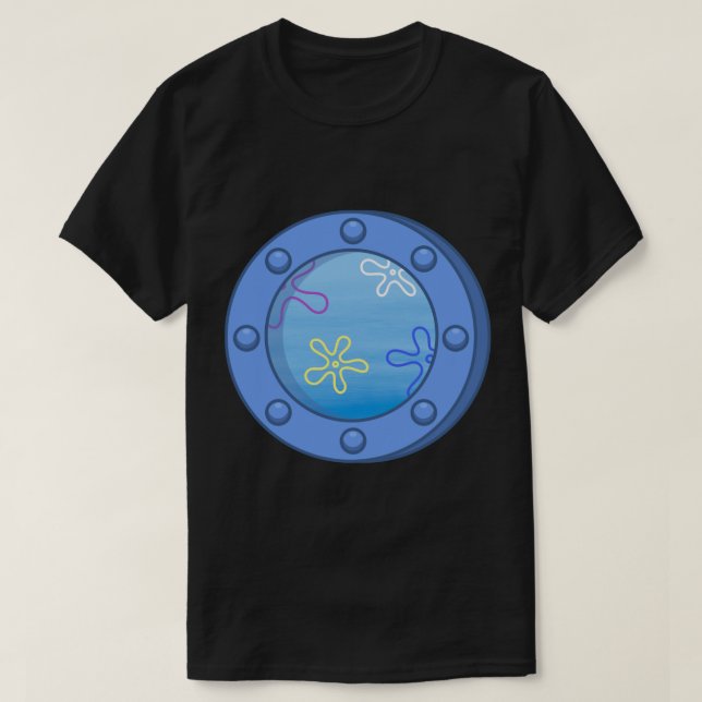 T-shirt hublot spongebob (ciel) (Design devant)