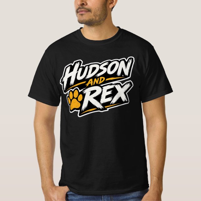 T-shirt Hudson et Rex (Devant)