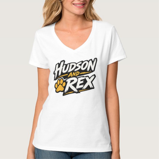 T-shirt Hudson et Rex (Devant)