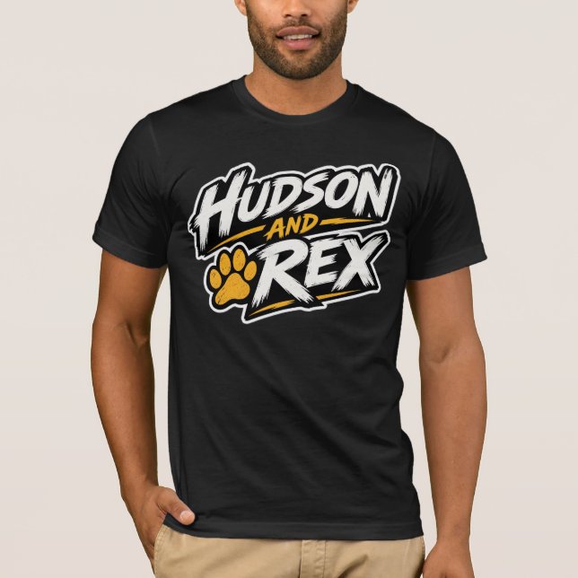 T-shirt Hudson et Rex (Devant)