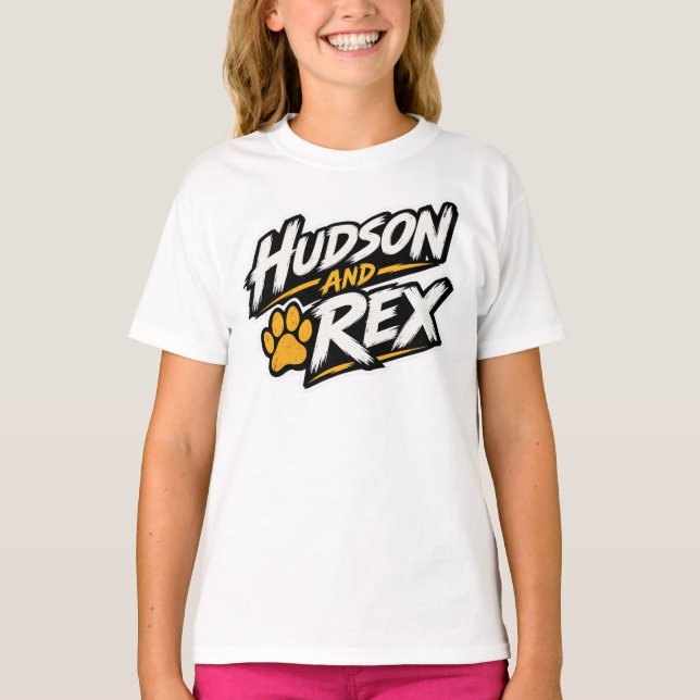 T-shirt Hudson et Rex (Devant)