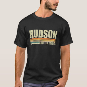 T-shirt Hudson Nom cadeau Personnalisé Funny Retro Vintage