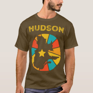 T-shirt Hudson Québec Canada Souvenir Vintage désaffecté 1