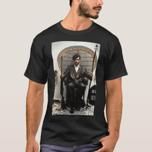 T-shirt Huey P Newton 1968. Coloré