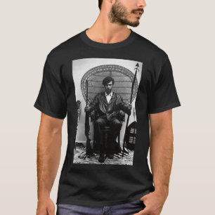 T-shirt Huey P Newton 1968 Noir et blanc