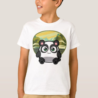 T-shirt Huez comme habillement de panda