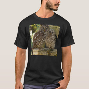 T-shirt Huez et maman - pièce en t noire